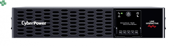 Zasilacz UPS CyberPower PR2200ERT2U, 2200VA/2200W, 6x IEC C13, 2x IEC C19, 230V, LCD, 2U, Sinus