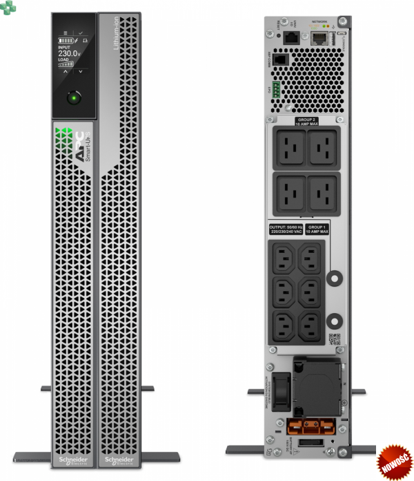 SRTL5KRM2UI APC Smart-UPS Ultra On-Line litowo-jonowy, 5KVA/5KW, 2U Rack/Tower, 230V