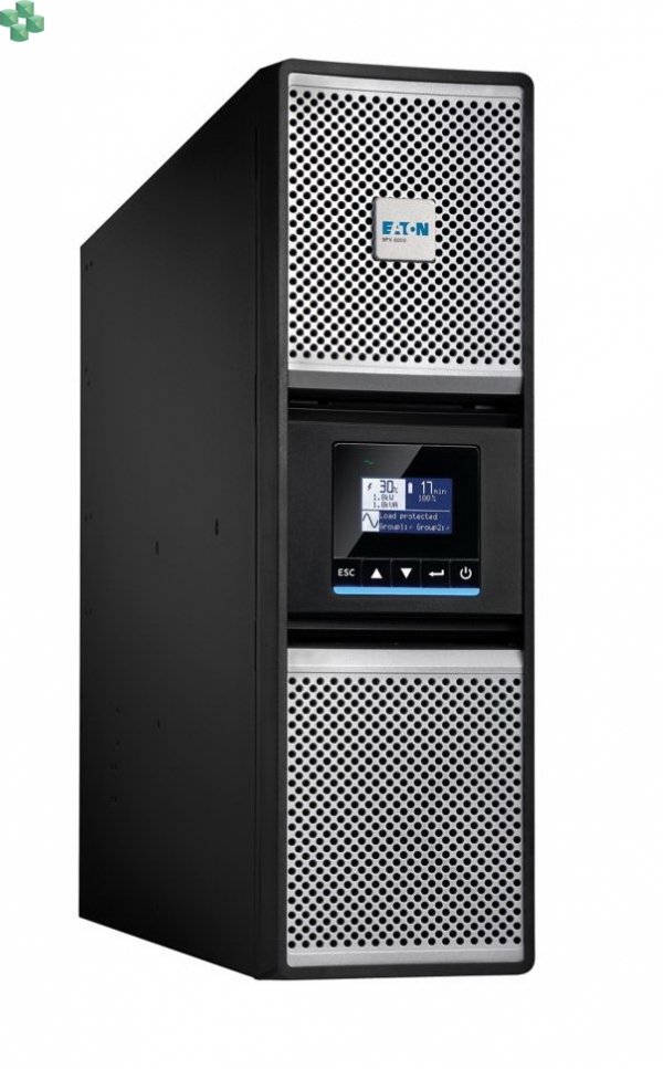 9PX5KIRTNBPG2 Eaton 9PX 5000VA/5000W, RT3U, karta Gbit, szyny rack, bypass serw. w zestawie