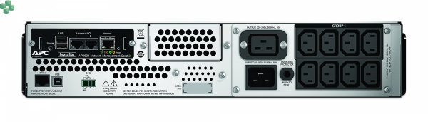 SMT3000RMI2UNC APC Smart-UPS 3000 VA LCD do montażu w szafie, 2U, 230 V z kartą sieciową