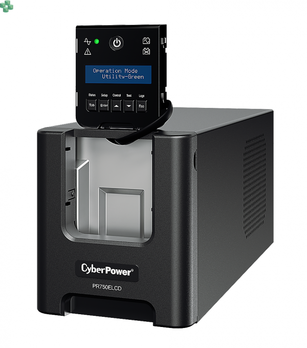 Zasilacz UPS CyberPower PR750ELCD, 750VA/675W, 6x IEC C13, 230V, LCD, Sinus