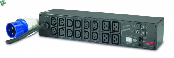 AP7822B Listwa zasilająca PDU do montażu w szafie, monitorowana, 2U, 32 A, 230 V, (12) C13 i (4) C19
