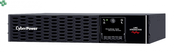 Zasilacz UPS CyberPower PR3000ERT2U, 3000VA/3000W, 6x IEC C13, 2x IEC C19, 230V, LCD, 2U, Sinus