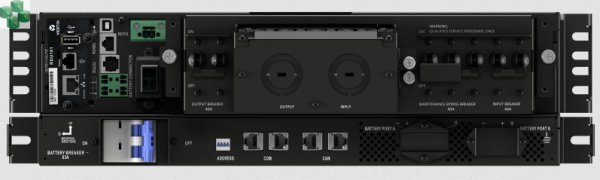Zasilacz UPS z bateriami litowo-jonowymi VERTIV  GXT5LI-6000MVRT3UXLN (6kVA/6kW), On-Line, 230 V, Rack/Tower 3U, karta sieciowa