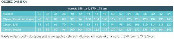 Fartuch Damski 0204 - Różne Rodzaje