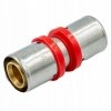 ZŁĄCZKA MUFKA RÓWNOPRZELOTOWA ZAPRASOWYWANA PEX ALUPEX PERT Ø 16x16 TYP U  FZZ-003.16X16.ZŁ-2