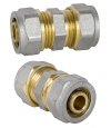 ZŁĄCZKA REDUKCYJNA REDUKCJA SKRĘCANA PEX ALUPEX FI 25 mm x 20 mm MOSIĄDZ