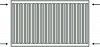 GRZEJNIK DIAMOND TYP C22 600X400 PŁYTOWY STALOWY PODŁĄCZENIE BOCZNE