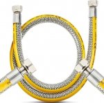 WĄŻ PRZEWÓD GAZOWY DO GAZU MONTAŻU KUCHENKI GAZOWEJ Elastyczny GW/GW 100cm