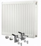 GRZEJNIK C22 550x600 PANELOWY STALOWY DWUPŁYTOWY BOCZNY DIAMOND 55x60cm