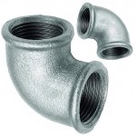 KOLANO KOLANKO OCYNKOWANE 2 MUFOWE W/W OCYNK DN50 ŻELIWNE SOLIDNE
