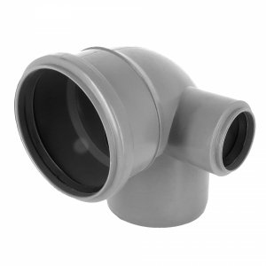 KOLANO KANALIZACYJNE 110 mm 90° PCV Redukcyjne Odejście PRAWE 50 mm Kolanko