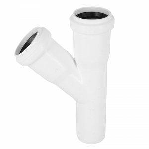 TRÓJNIK KANALIZACYJNY BIAŁY fi32x32 / 45° PCV ODPŁYWOWY BIAŁY