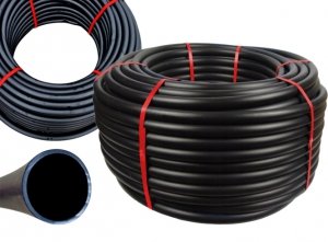 RURA MONTAŻOWA DO NAWADNIANIA OGRODU fi 25 WĄŻ PRZEWÓD PE - Rolka 100 mb