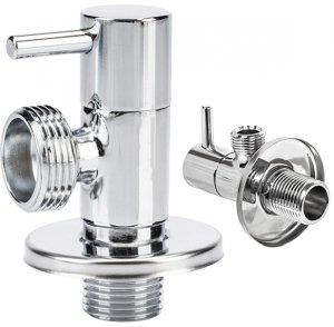 ZAWÓR DO PRALKI ZMYWARKI KĄTOWY PRZYŁĄCZENIOWY GŁOWICA CERAMICZNA 1/2X 3/4