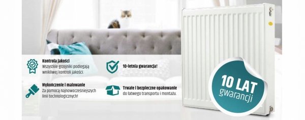GRZEJNIK DIAMOND TYP C22 600X800 PŁYTOWY STALOWY PODŁĄCZENIE BOCZNE