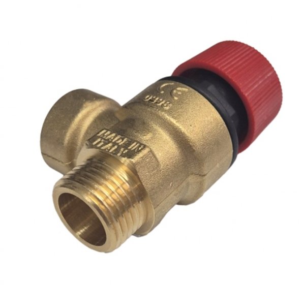 ZAWÓR BEZPIECZEŃSTWA 1/2&quot; 2,5 BARA DO C.O. , C.W.U. GW-GZ WZ ART.711-15-2.5-WZ