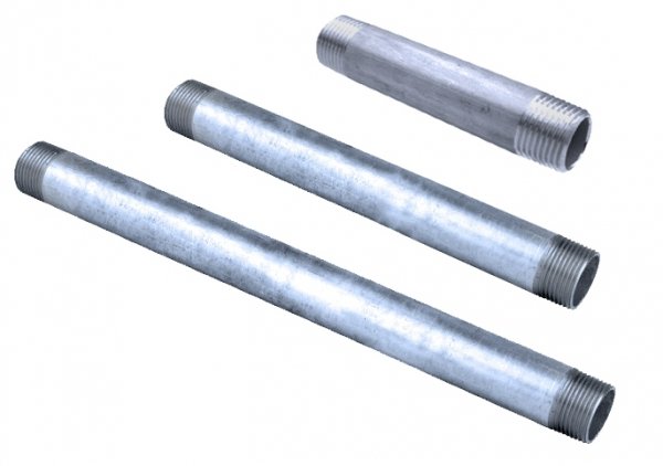 KRÓCIEC DWUSTRONNIE GWINTOWANY 1/2 25cm RURA STALOWA GWINTOWANA OCYNK 250mm