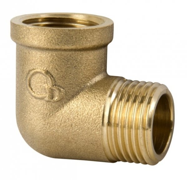  Kolano, kolanko mosiężne 3/4'' MOCNY MOSIĄDŹ K-92.KOL.20.Y.WZ