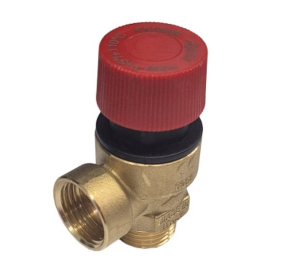 ZAWÓR BEZPIECZEŃSTWA 1/2&quot; 1,5 BARA DO C.O. , C.W.U. GW-GZ WZ ART.711-15-1.5-WZ