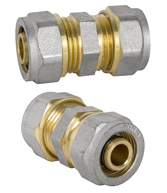 ZŁĄCZKA REDUKCYJNA REDUKCJA SKRĘCANA PEX ALUPEX FI 25 mm x 20 mm MOSIĄDZ