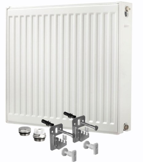 GRZEJNIK C22 550x600 PANELOWY STALOWY DWUPŁYTOWY BOCZNY DIAMOND 55x60cm