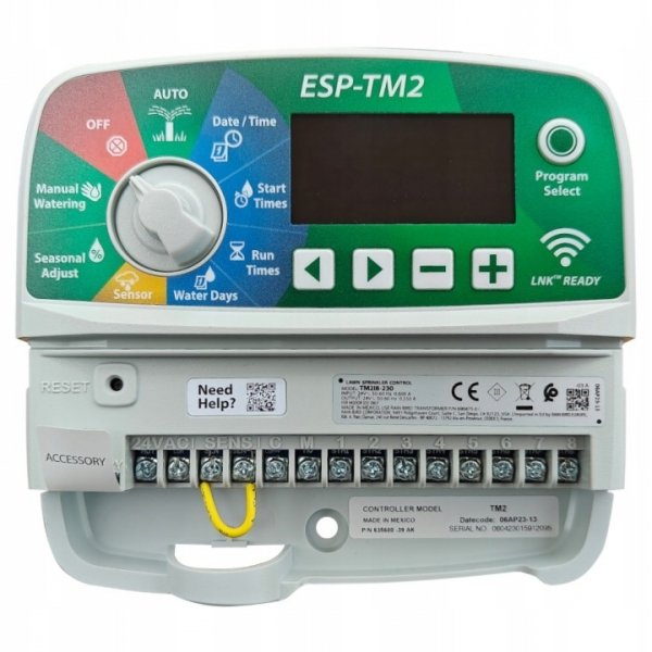 Sterownik ESP-TM2 TM2 RAIN BIRD WEWNĘTRZNY 12 sekcji Z Możliwością Wi-fi