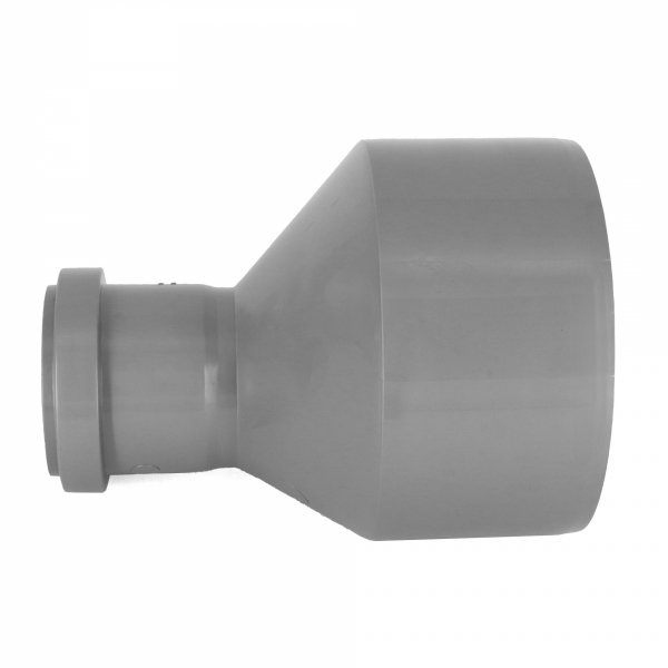 REDUKCJA ZWĘŻKA PRZEJŚCIÓWKA KANALIZACYJNA WYSOKA 110x50 mm SZARA PCV