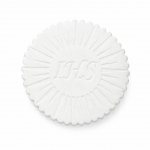 Dekoracja cukrowa na Tort komunijny HOSTIA - IHS wzór 3 Promienie