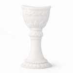 Ozdoba cukrowa na tort komunijny BIAŁY KIELICH 1szt