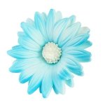 Margaretka kwiat z masy cukrowej 1 szt. - KOLOR NIEBIESKI