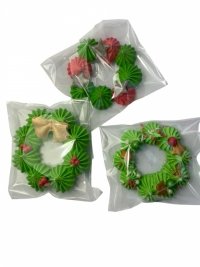 Wianuszek bezowy w woreczku - 1szt 