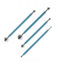 Zestaw metalowych narzędzi do modelowania 