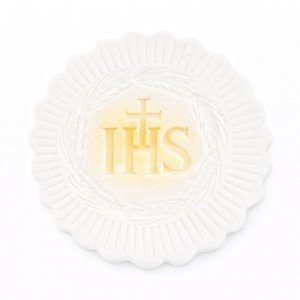 Hostia cukrowa na tort Komunia - dekoracja cukrowa 1 szt.
