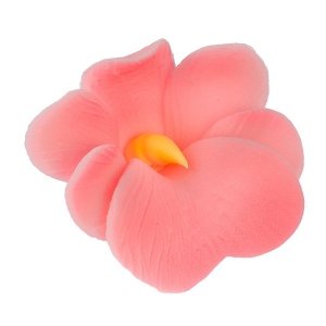 Miltonia kwiat cukrowy na tort 5cm różowy 1szt