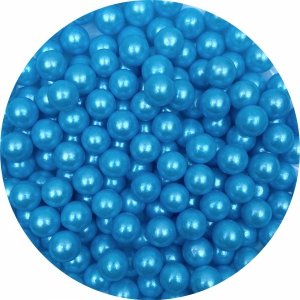 Posypka cukrowa BLUE BITS 100g – Duże Perły Niebieskie na Tort