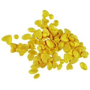 Posypka cukrowa KONFETTI ZŁOTE na tort deser 10g