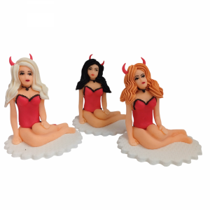 Figurka Cukrowa na Tort DIABLICA Kawalerski 18LAT OSIEMNASTKA