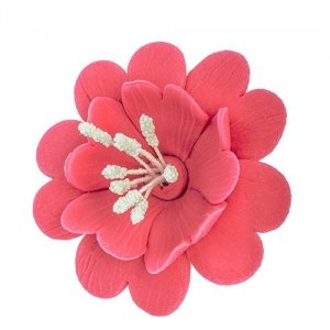 Fuksja różne kolory - kwiaty cukrowe - 8 szt.