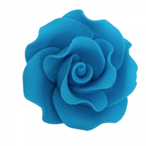 Cukrowa Róża Max 1 szt. chabrowa