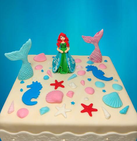 Cukrowe MUSZELKI na tort muffinki BIAŁE 10szt