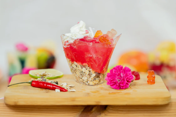 Pucharki do Deserów Monoporcji 100ml 25szt Pojemniki Plastikowe Wielorazowe