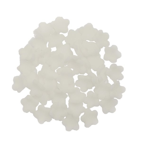 HOKUS - Łączka biała - Kwiaty cukrowe 50 szt.