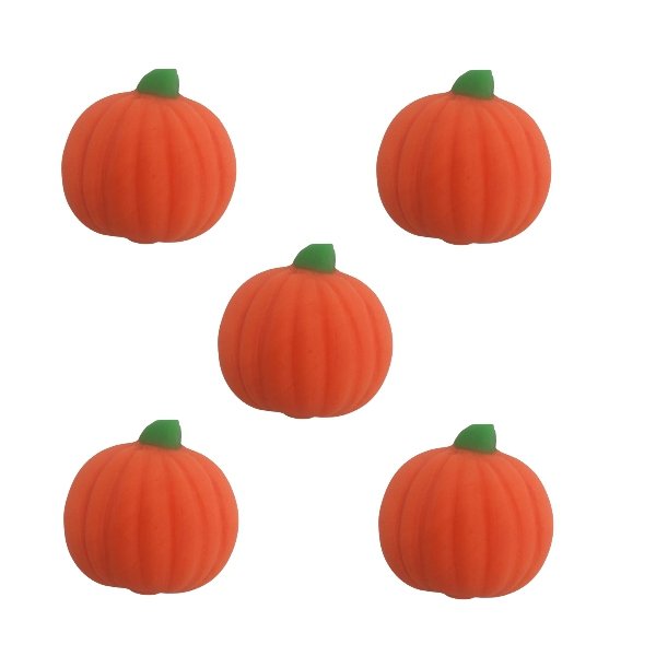 Dekoracja Cukrowa HALLOWEEN Dynia 2D 1 wor=5szt
