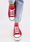 Trampki damskie klasyczne BASIC RED