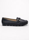 Damskie Mokasyny AMELIA NAVY – Subtelna Elegancja i Codzienny Komfort