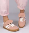 Różowe sneakersy trampki damskie sportowe Lukka
