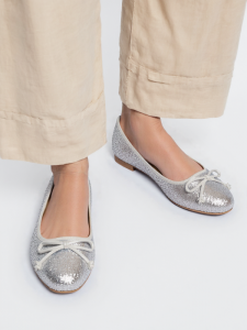 Damskie Baleriny ELVINA – SILVER