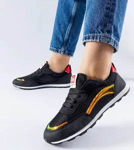 Czarne sportowe sneakersy Caviour