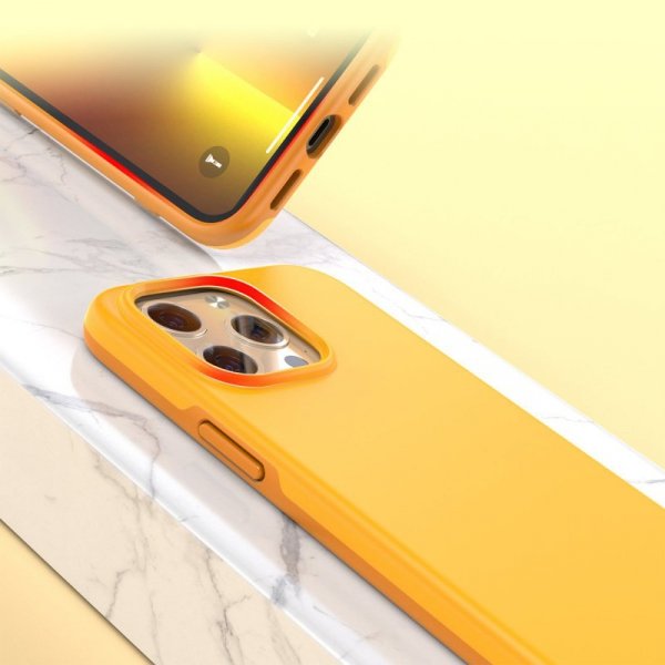 Etui do iPhone 13 Pro Max MFM Anti-drop case pomarańczowy